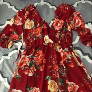Floral Long Dress